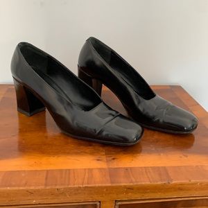 Vintage Via Spiga Square Toe Pumps